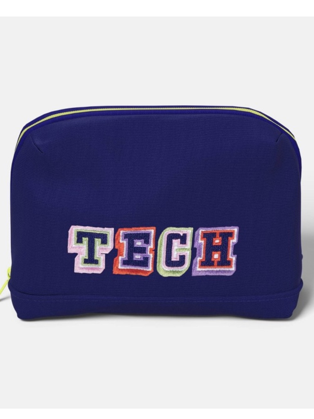 Tech Pouch - heyday Future Dusk Word Embroidery: Electronics Accessory Case NEW